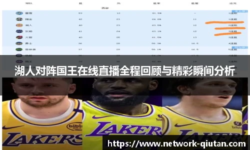 湖人对阵国王在线直播全程回顾与精彩瞬间分析